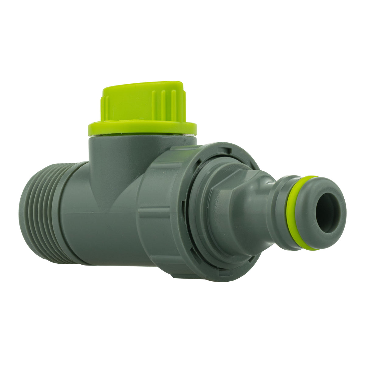 25mm MDPE Wall Kit – Lime Valve & Quick-Connect Plug