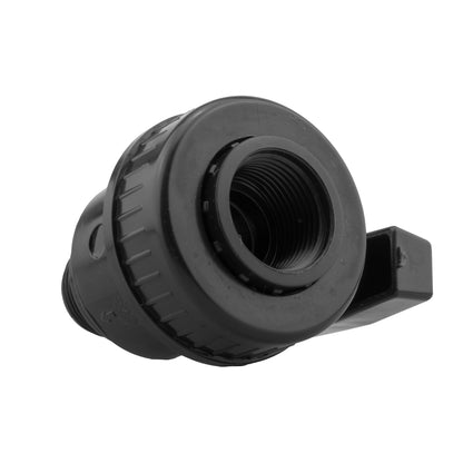 25mm MDPE Wall Kit – Large Valve & 25mm MDPE Outlet