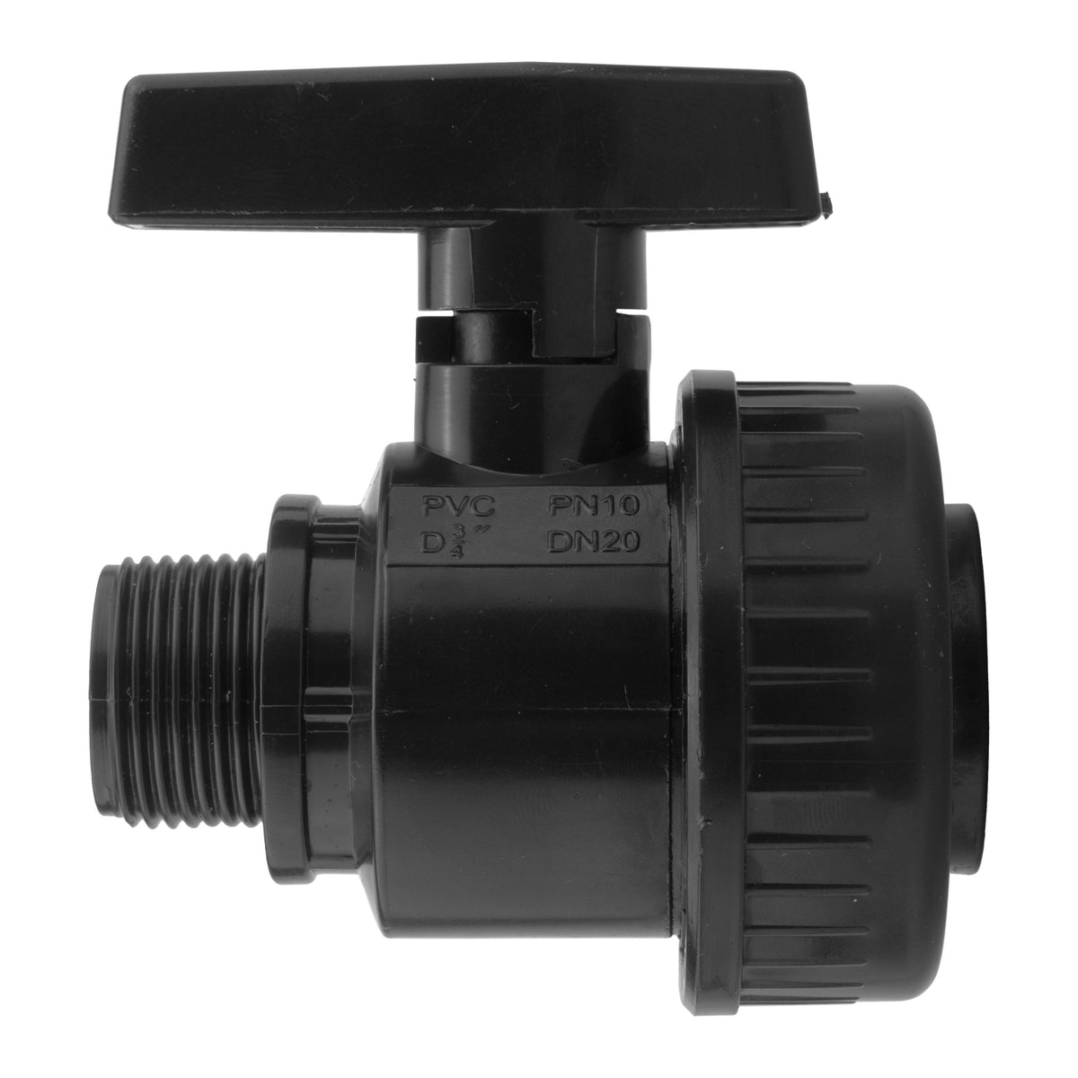 25mm MDPE Wall Kit – Large Single-Union Valve