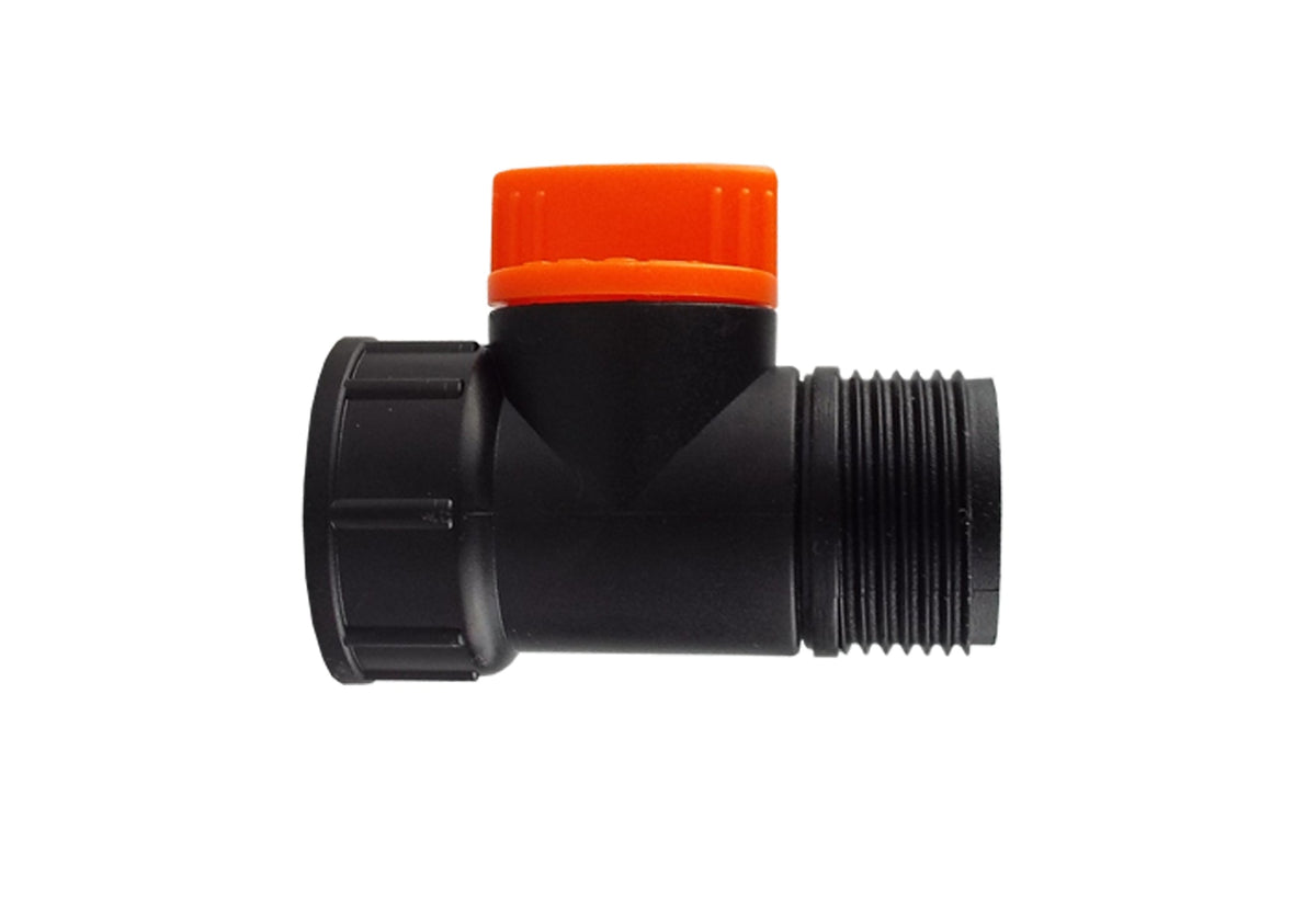 ¾″ BSP Water Butt Kit with Valve & Male Quick Outlet
