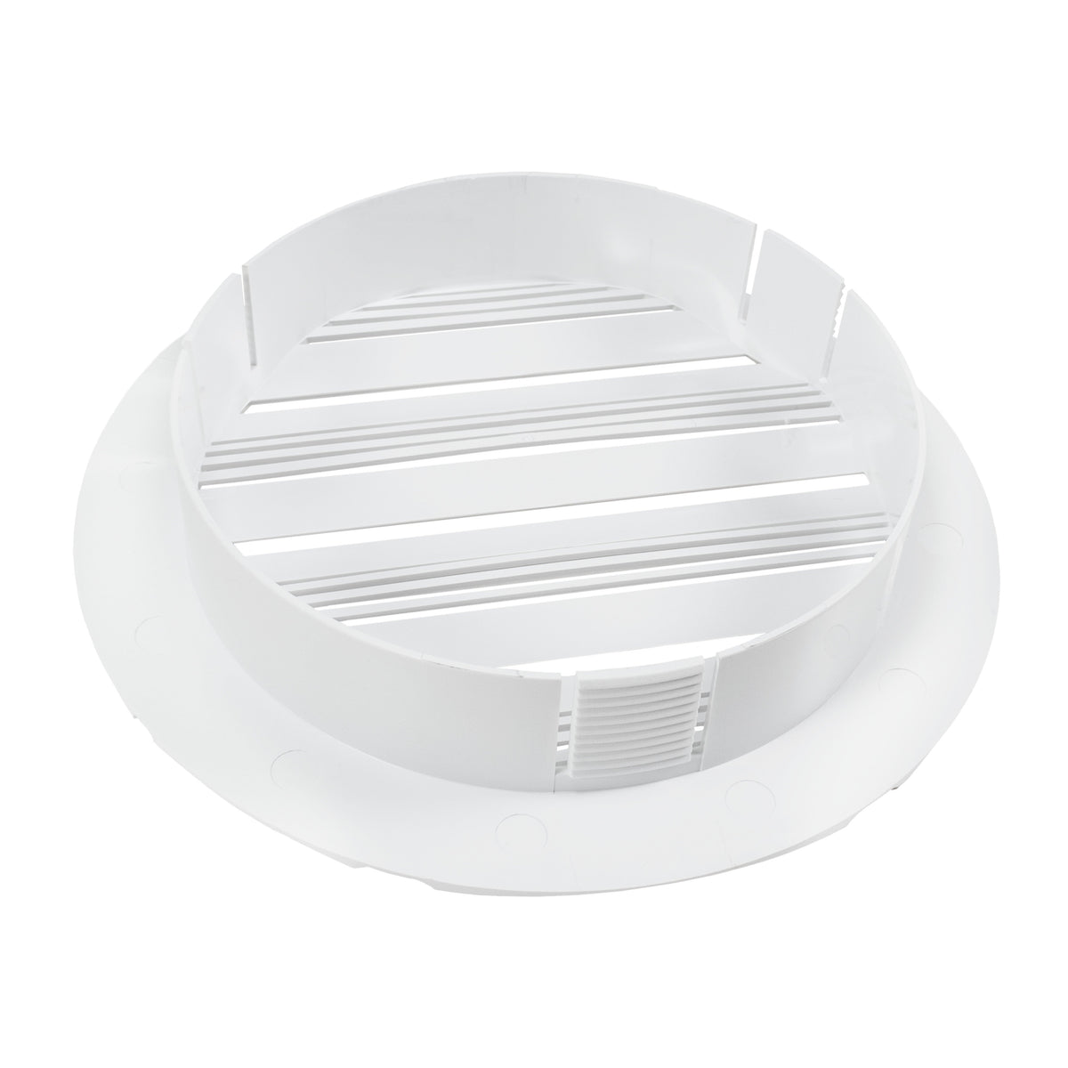 100mm Through-Wall Vent Kit – Bella Round, Brown Outer Hood