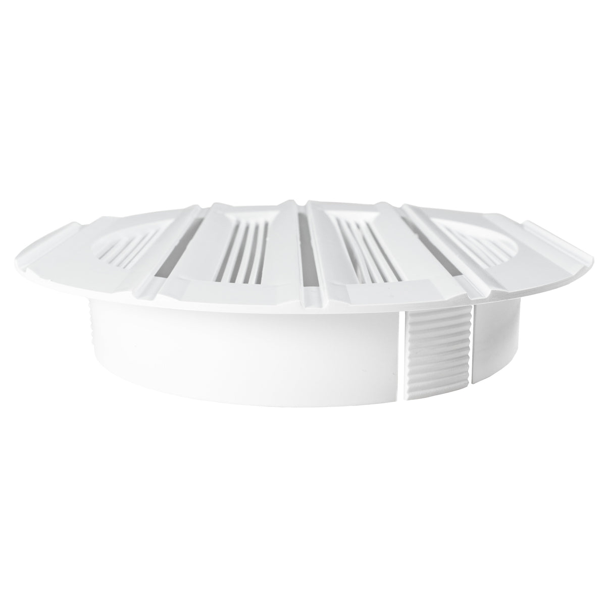 100mm Through-Wall Vent Kit – Bella Round, Brown Outer Hood