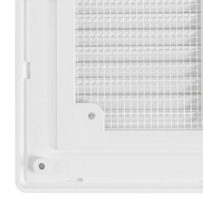 Louvre Vent D/180X250RW Classic 180mm X 250mm with Fly Screen