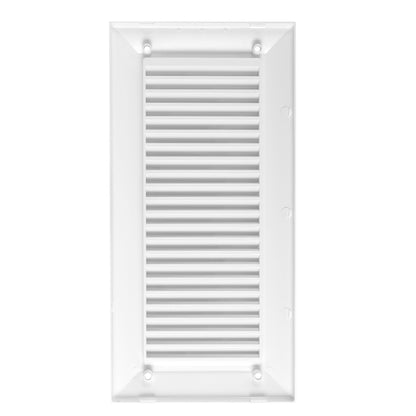 Dospel DL/90×240 RW LUX Louvre Vent with Fly Mesh – White