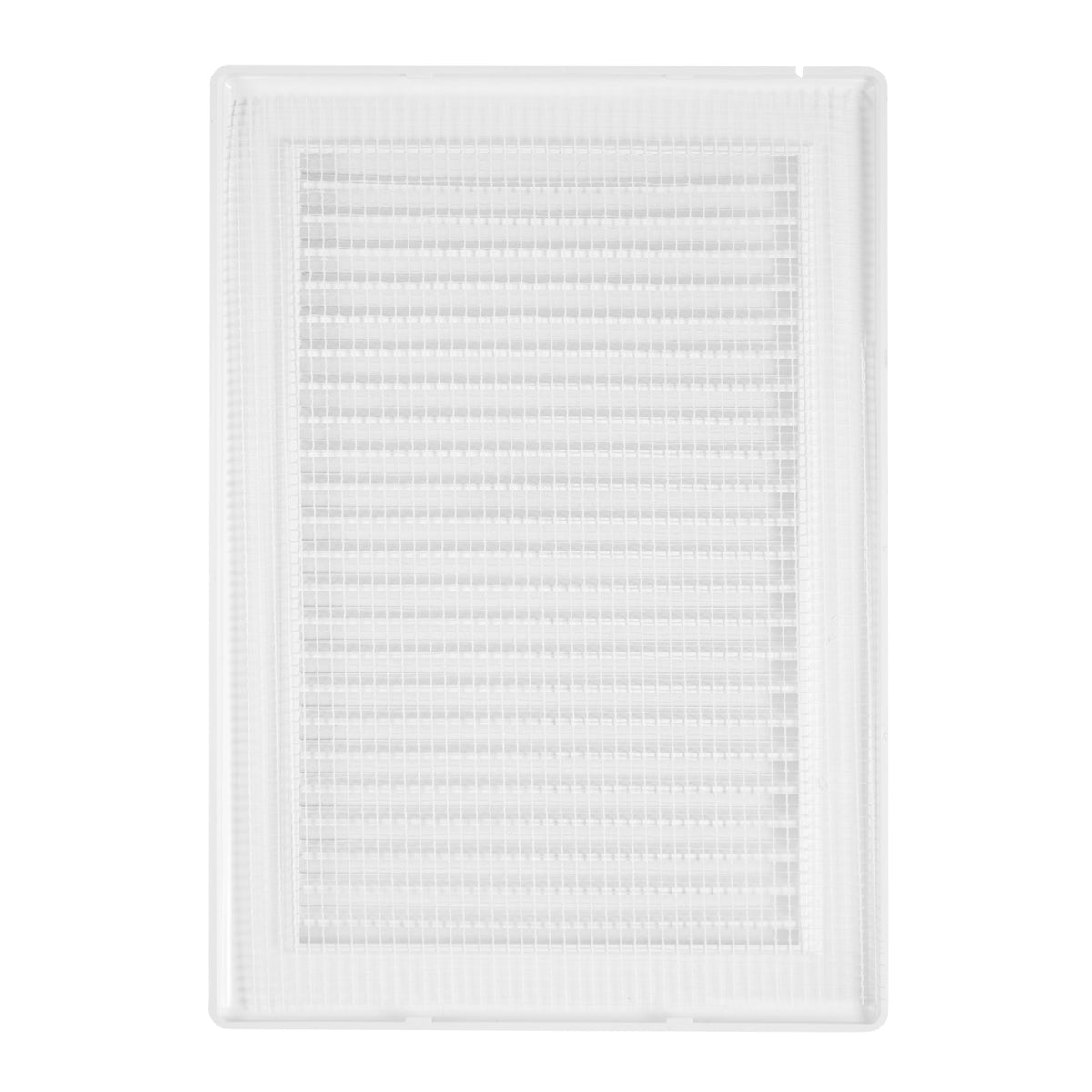 Dospel DL/140×210 RW LUX Louvre Vent with Fly Mesh – White