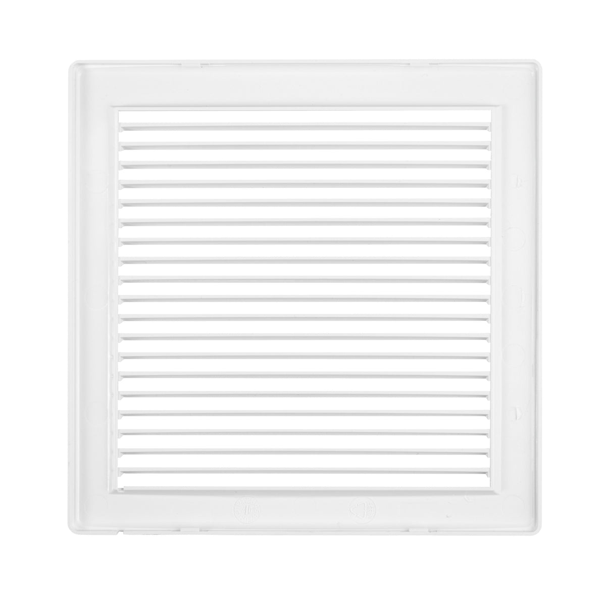 100mm Through-Wall Vent Kit – DL/100 LUX, White Outer Hood