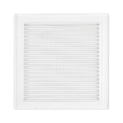 Dospel DL/100 RW LUX Louvre Vent with Fly Mesh – White