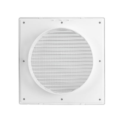 Dospel DL/150 RW LUX Louvre Vent with Fly Mesh – White