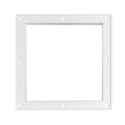 Dospel DL/135 RW LUX Louvre Vent with Fly Mesh – White
