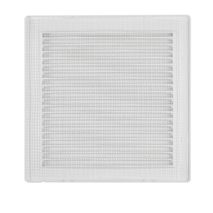 Dospel DL/125 RW LUX Louvre Vent with Fly Mesh – White