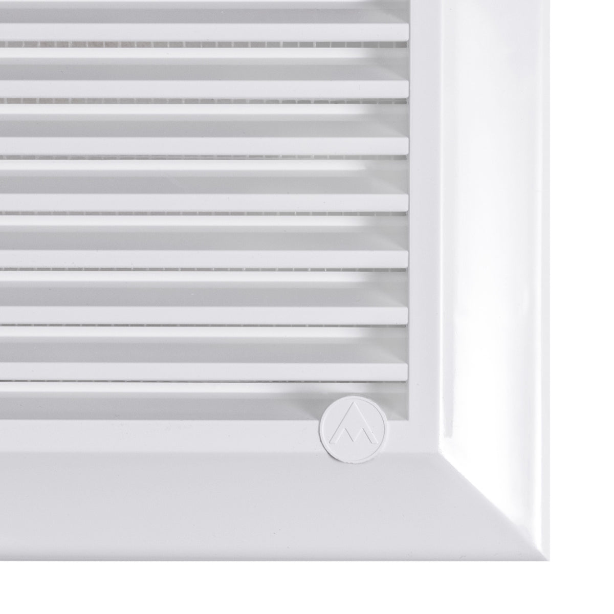 Dospel Duo Smart 135 Louvre Vent with Fly Mesh – White