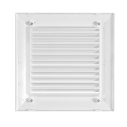 Dospel Duo Smart 165 Louvre Vent with Fly Mesh – White