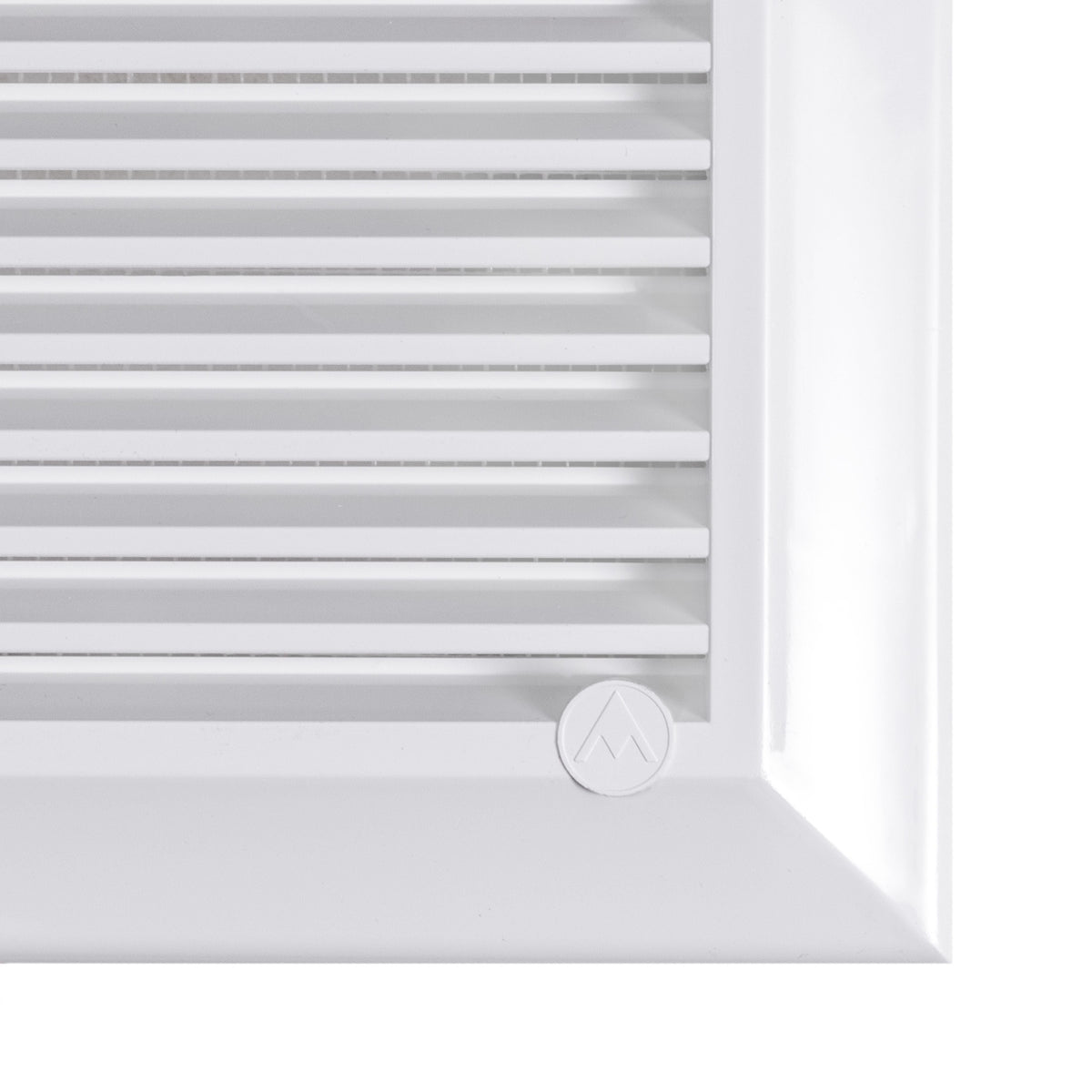 Dospel Duo Smart 165 Louvre Vent with Fly Mesh – White