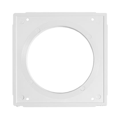 Dospel Duo Smart Ø125 Louvre Vent with Fly Mesh – White