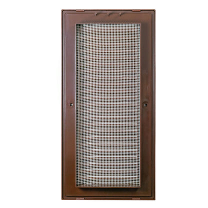 Dospel Duo Smart 90×240 Louvre Vent with Fly Mesh – Brown