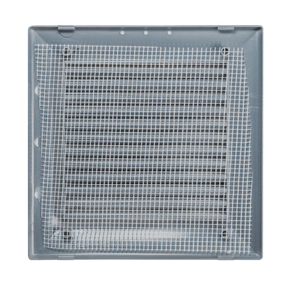Dospel Duo Smart 135 Louvre Vent with Fly Mesh – Graphite