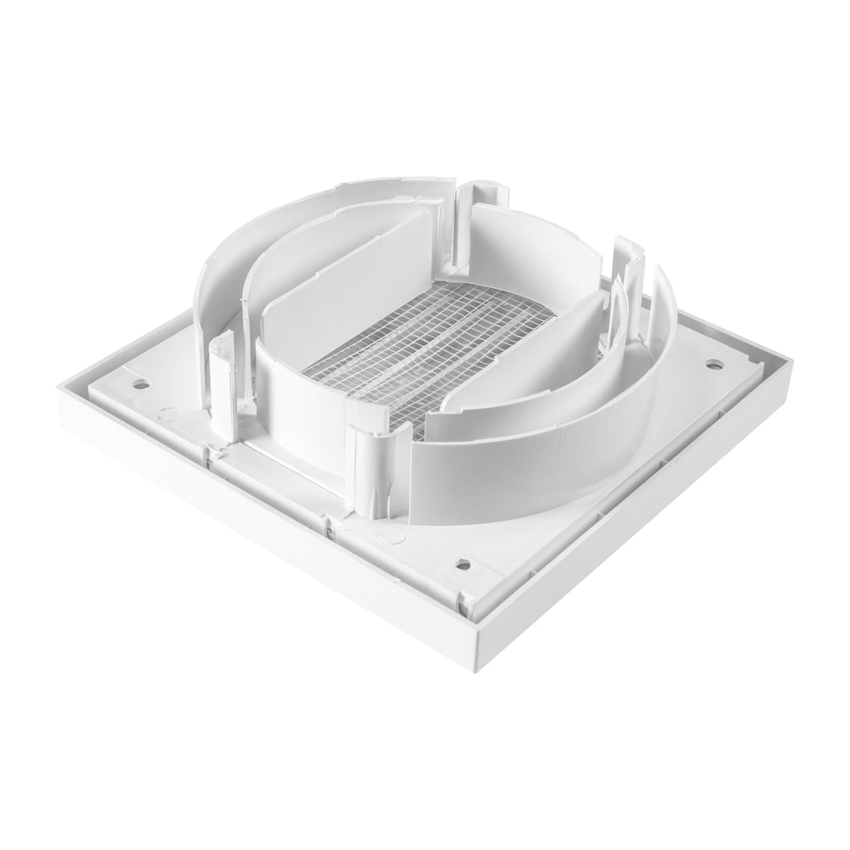 100mm Through-Wall Vent Kit – KR100/125, Brown Outer Hood
