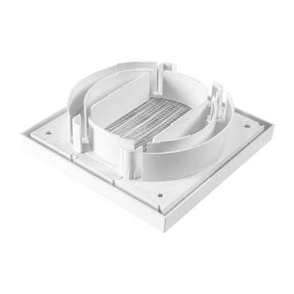 100mm Through-Wall Vent Kit – KR100/125, Brown Outer Hood