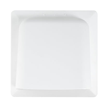 100mm Through-Wall Vent Kit – DL/100 LUX, White Outer Hood