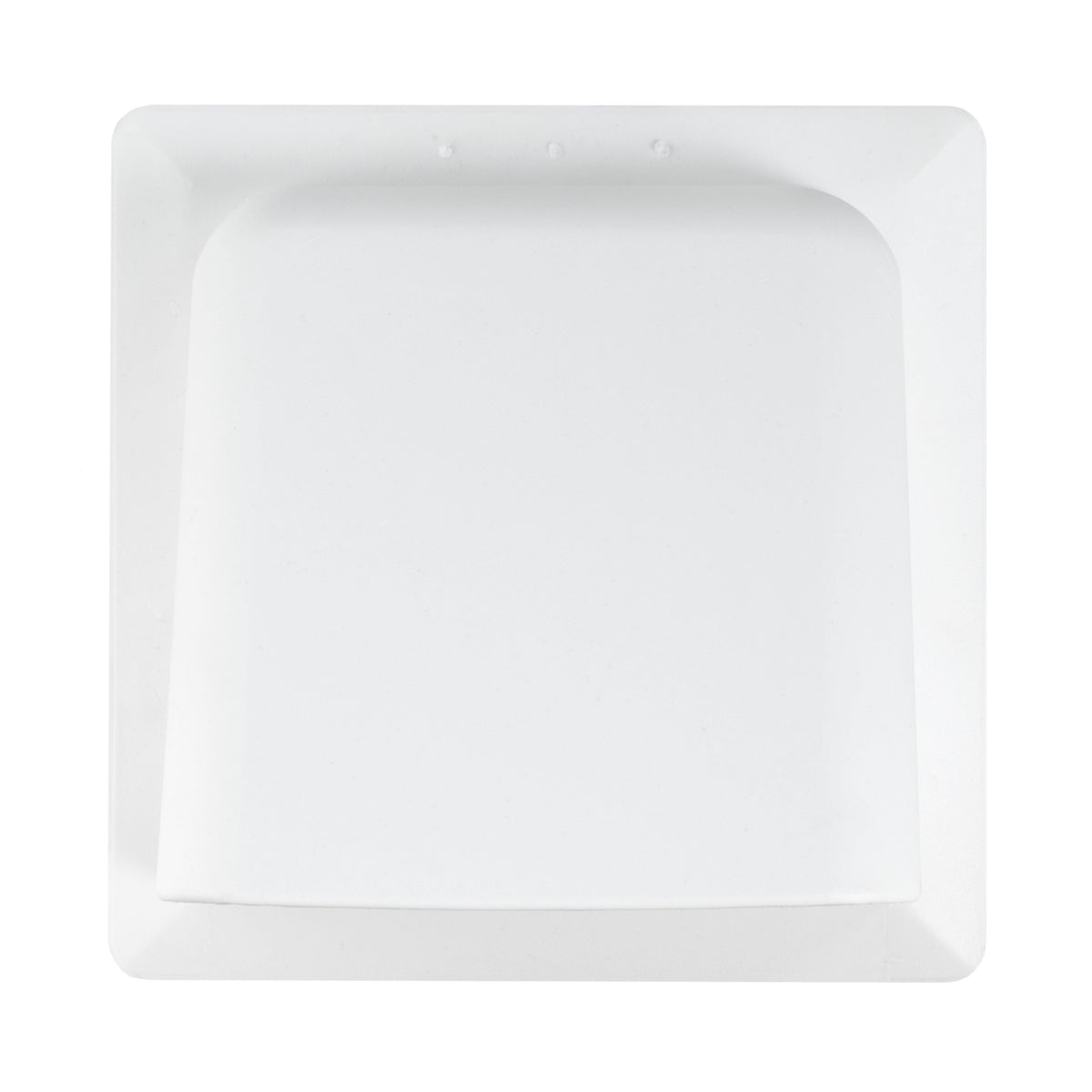 100mm Through-Wall Vent Kit – Duo Smart, White Outer Hood