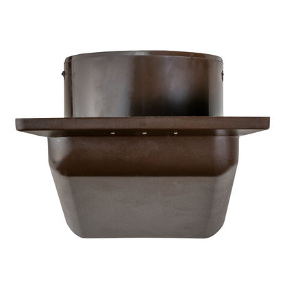 100mm Through-Wall Vent Kit – Duo Smart, Brown Outer Hood