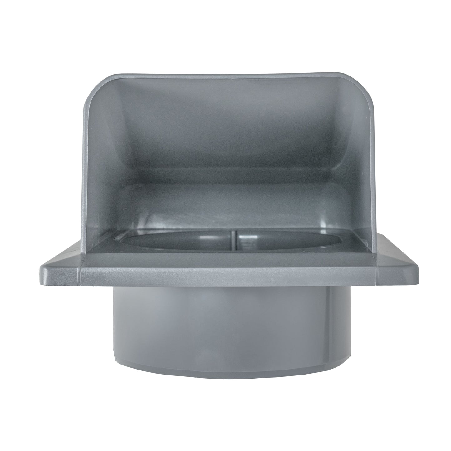 External Graphite Louvre Vent KRD/100G 100mm