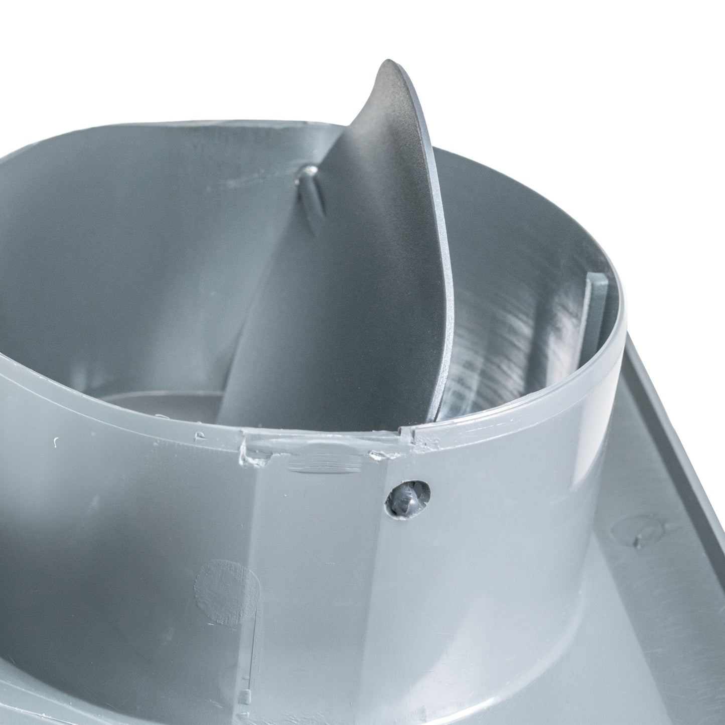 External Graphite Louvre Vent KRD/100G 100mm