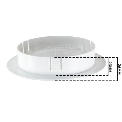 Louvre Vent KRO 100 With Fly Mesh