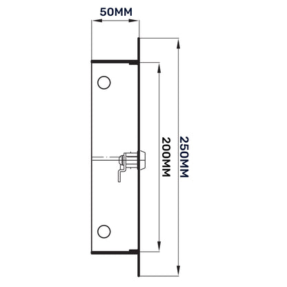Access Panel Door Metal With Lock 150mm x 200mm