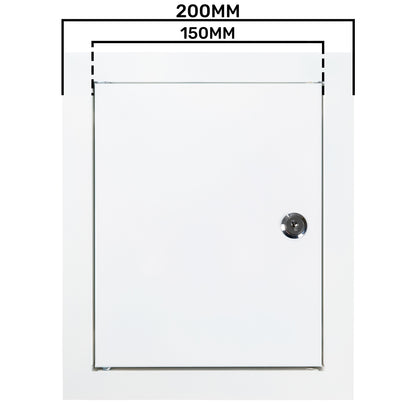 Access Panel Door Metal With Lock 150mm x 200mm