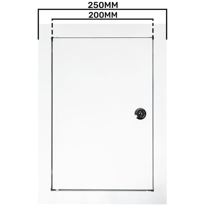 Access Panel Door Metal With Lock 200mm x 300mm