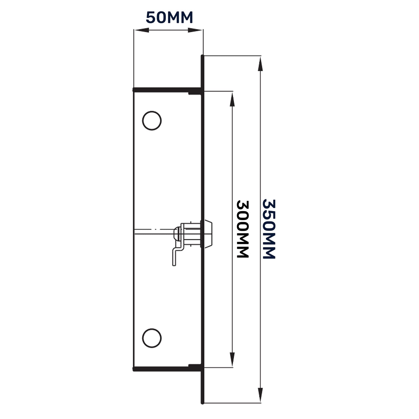 Access Panel Door Metal With Lock 250mm x 300mm