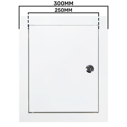 Access Panel Door Metal With Lock 250mm x 300mm