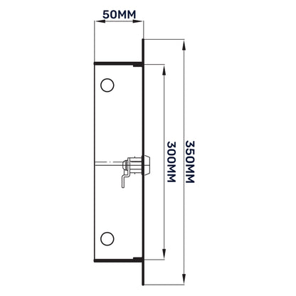 Access Panel Door Metal With Lock 300mm x 300mm