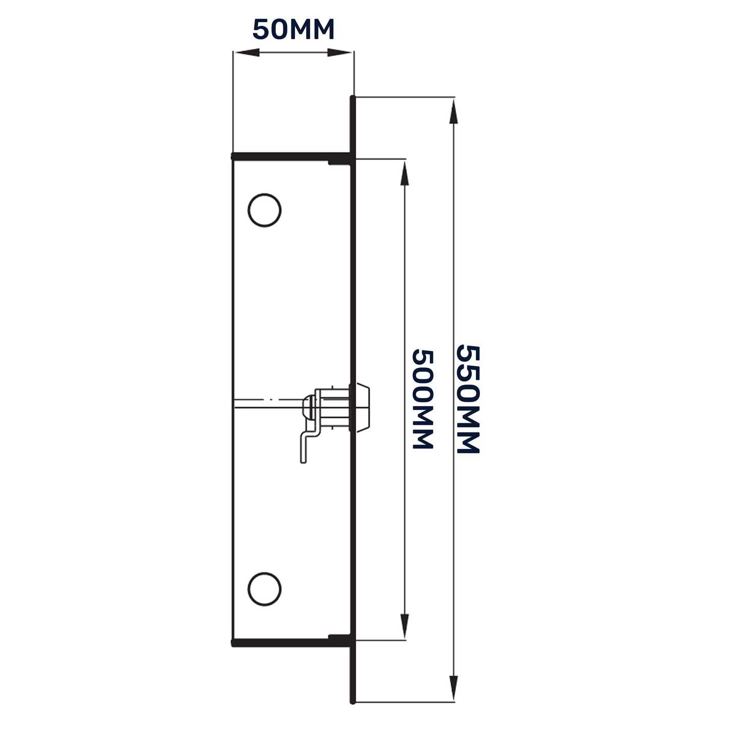 Access Panel Door Metal With Lock 500mm x 500mm