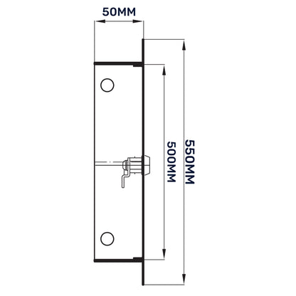 Access Panel Door Metal With Lock 500mm x 500mm