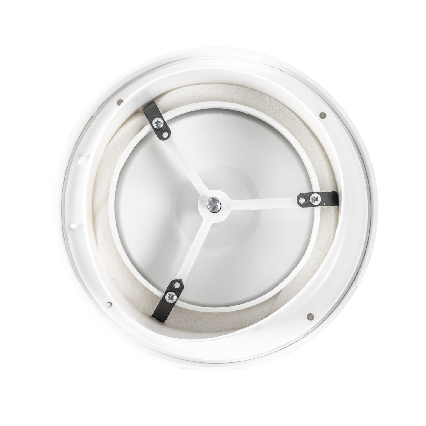 White ABS Extract Ceiling Valve 125mm