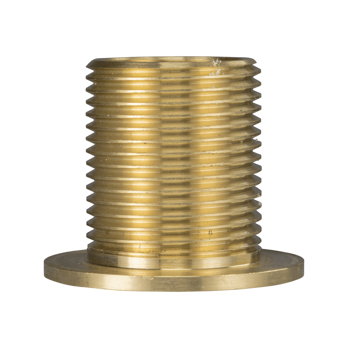 Brass Water Butt Connector – ¾″ Male / ½″ Female with 27mm Cutter