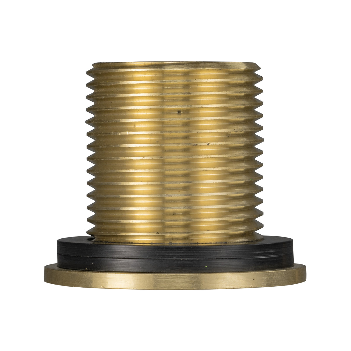 Brass Water Butt Connector – ¾″ Male / ½″ Female with 27mm Cutter