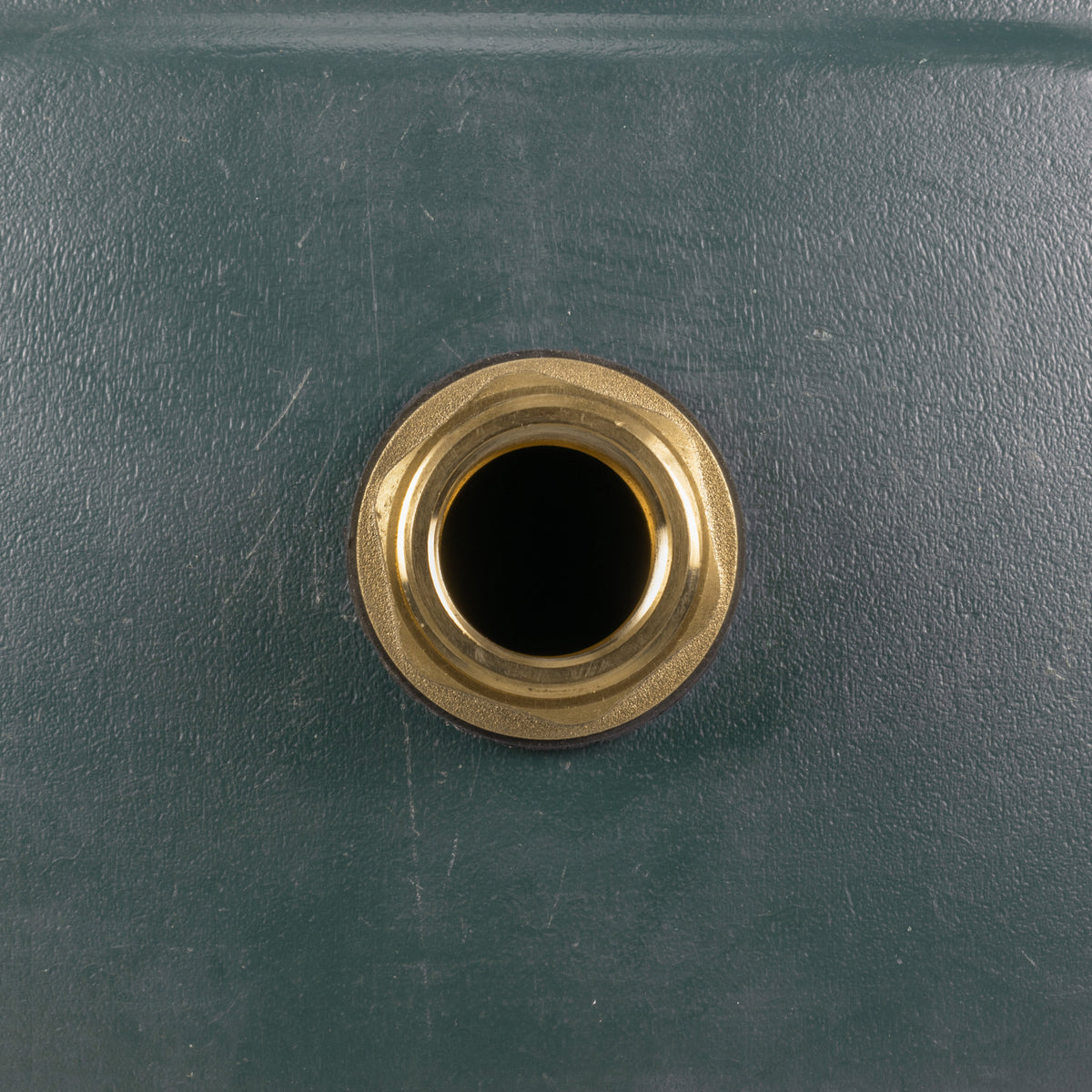 Brass Water Butt Connector – ¾″ Male / ½″ Female with 27mm Cutter