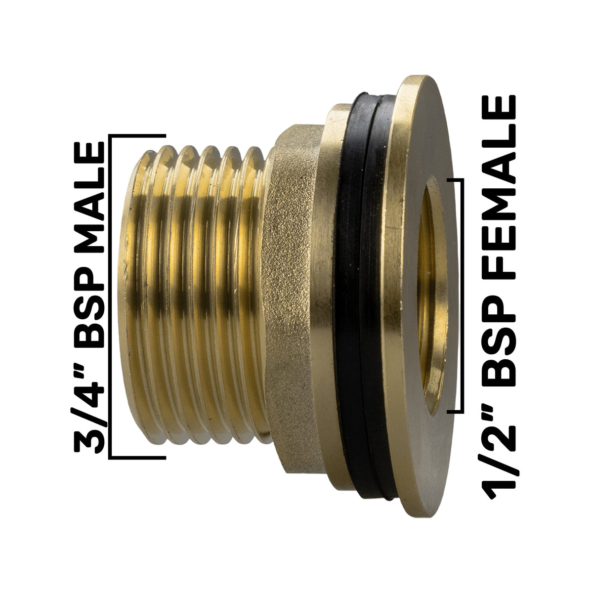 ¾″ Water Butt Kit – Extended Bib Tap