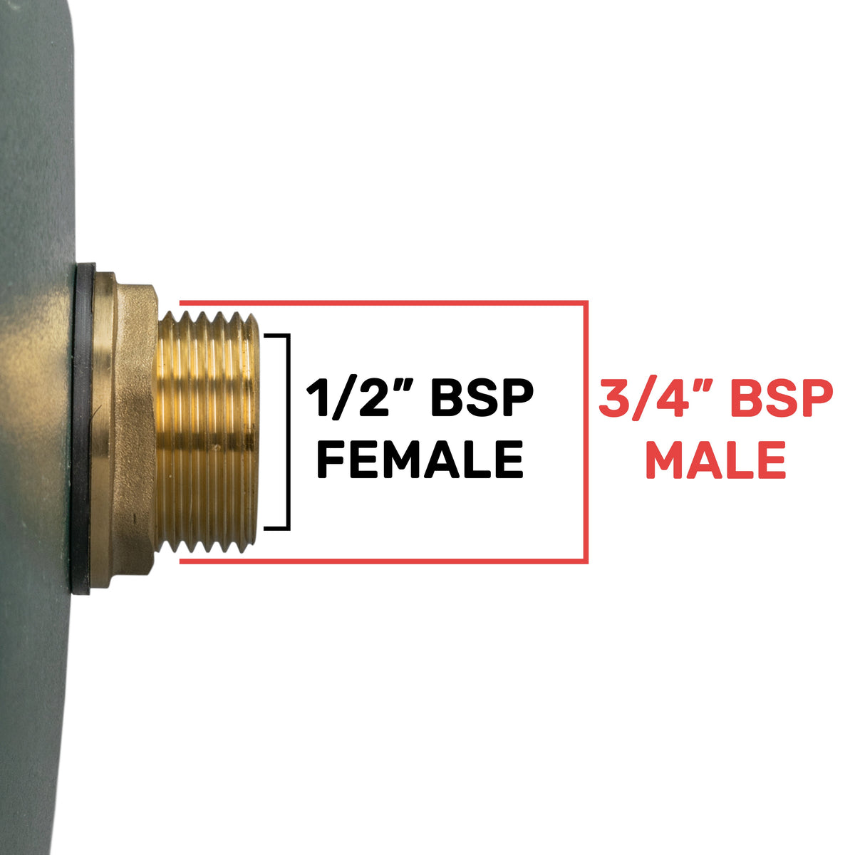 ¾″ Water Butt Kit – Extended Bib Tap