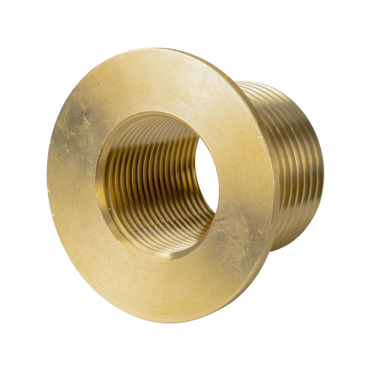 Brass Water Butt Fitting – 1″ Male / ¾″ Female + 34mm Cutter