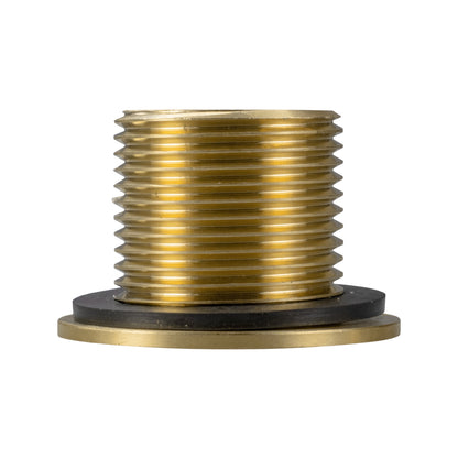 Brass Water Butt Fitting – 1″ Male / ¾″ Female + 34mm Cutter