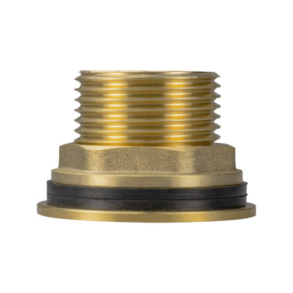 Brass Water Butt Fitting – 1″ Male / ¾″ Female + 34mm Cutter
