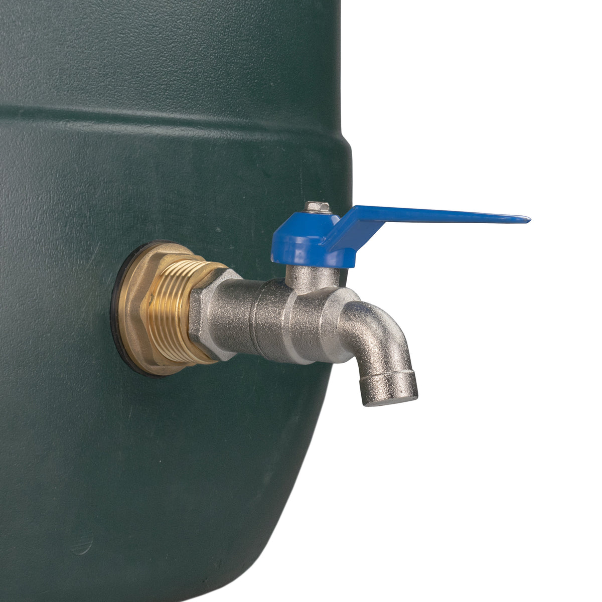 ¾″ BSP Brass Water Butt Kit – Plain-Spout Lever Tap