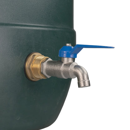 ¾″ BSP Brass Water Butt Kit – Plain-Spout Lever Tap