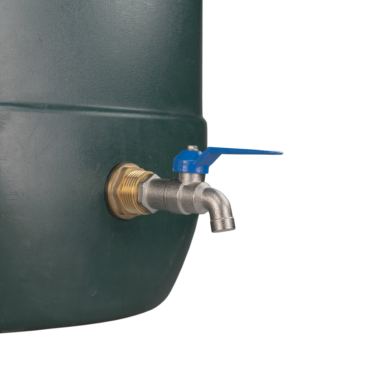 ¾″ BSP Brass Water Butt Kit – Plain-Spout Lever Tap