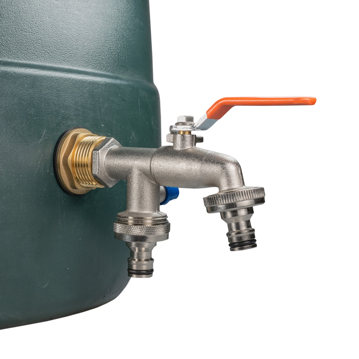 ¾″ BSP Water Butt Kit – Double Quick-Connect Tap