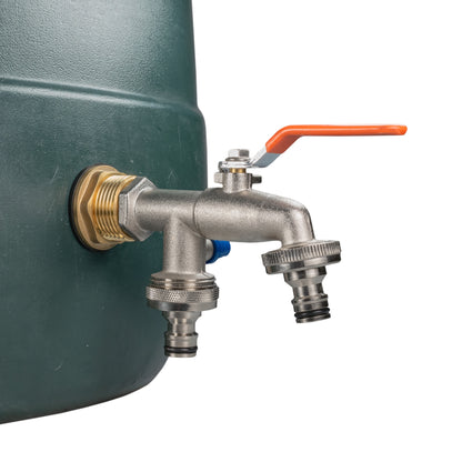 ¾″ Brass Water Butt Kit – Double Quick Tap & Cutter